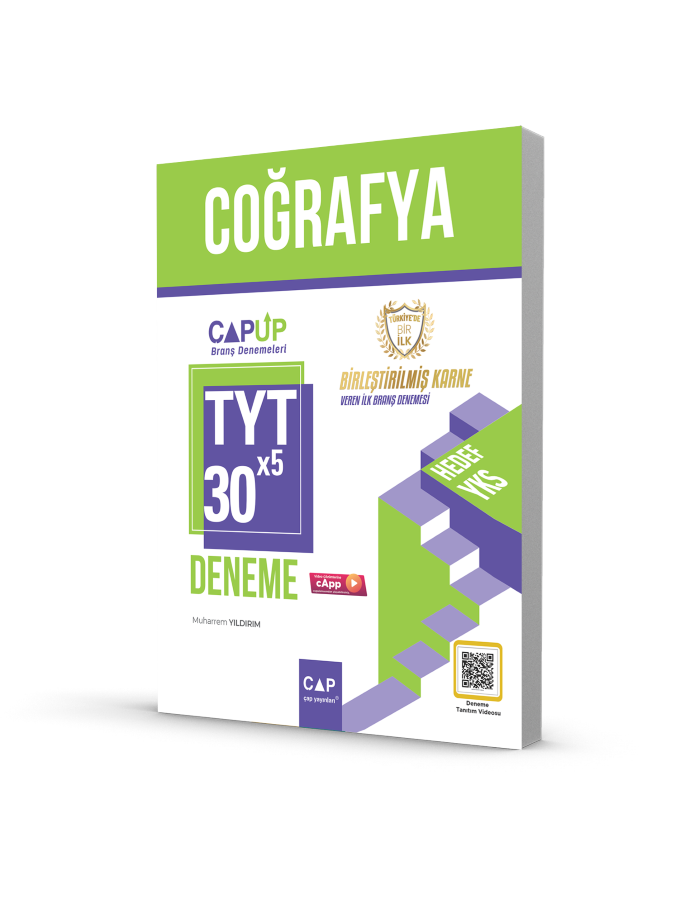 ÇAP UP TYT DENEME COĞRAFYA 30*5 - 2024